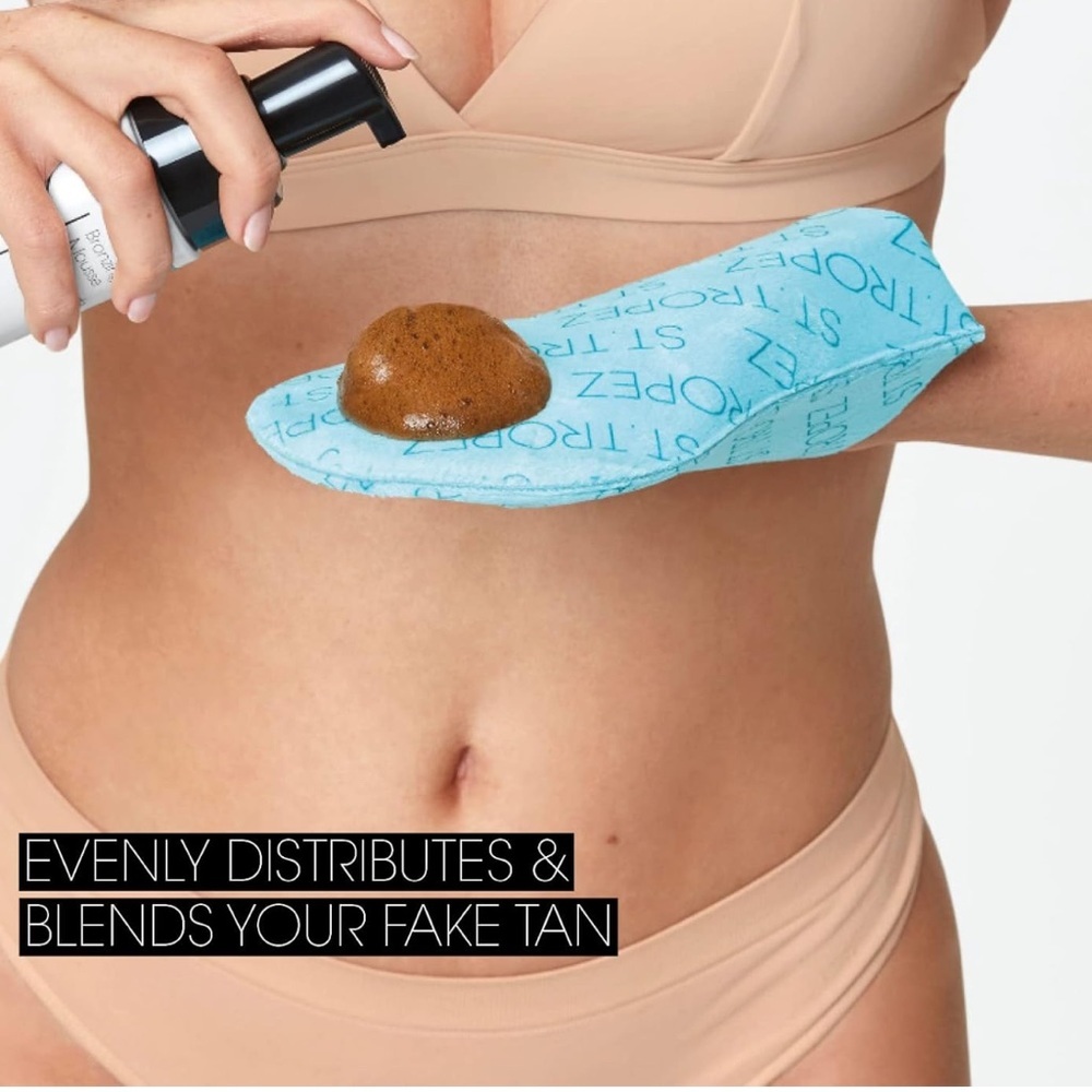 St.Tropez Double-Sided Luxe Velvet Applicator Mitt Brand New Tanning Self Tanner - Picture 6 of 7